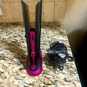 Dyson Corrale hair straightener- hot pink EUC